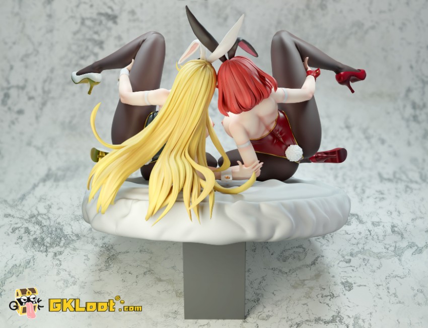 NTR Studio 1/6 Xenoblade Chronicles Mythra & Pyra Statue - View 6 NTR Studio 1/6 Xenoblade Chronicles Mythra & Pyra Statue - View 6