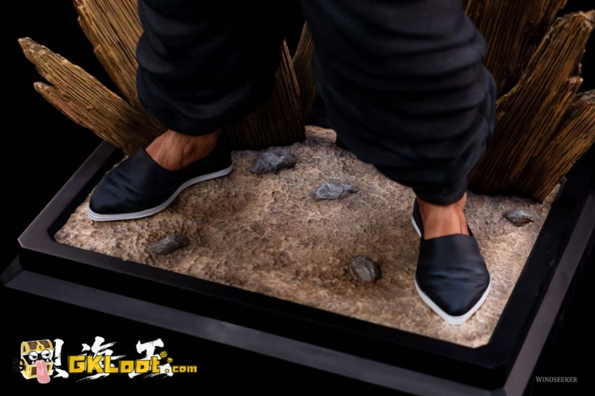 Windseeker Studio Baki the Grappler Retsu Kaioh Statue - View 4 Windseeker Studio Baki the Grappler Retsu Kaioh Statue - View 4