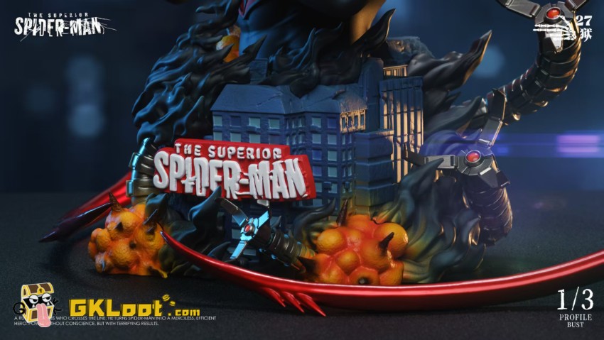 27abyss Studio Marvel Superior Spider-Man Bust - View 4 27abyss Studio Marvel Superior Spider-Man Bust - View 4