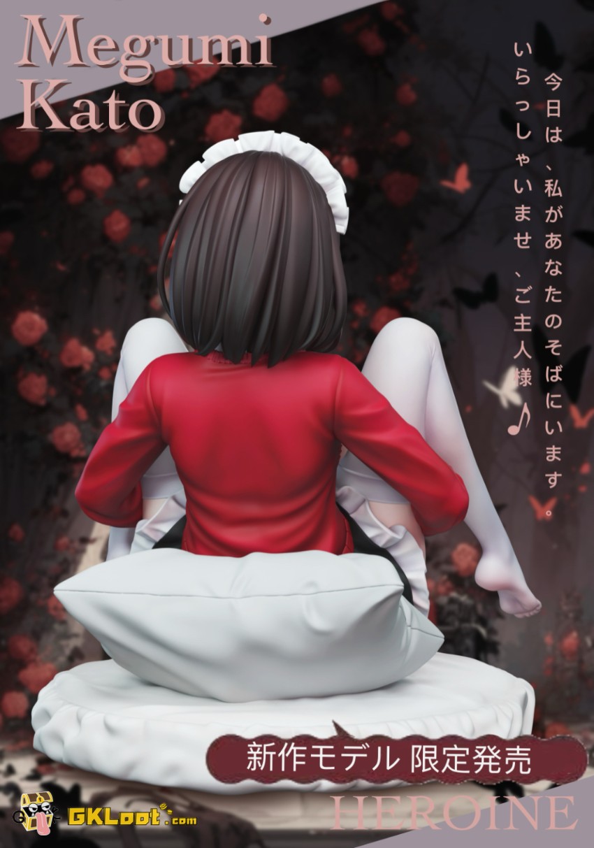 Spider Studio 1/6 Saekano: How to Raise a Boring Girlfriend Megumi Kato Statue - View 6 Spider Studio 1/6 Saekano: How to Raise a Boring Girlfriend Megumi Kato Statue - View 6