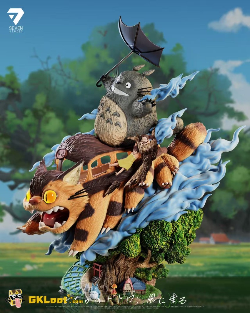 Seven Studio My Neighbor Totoro Totoro Statue w/ LED - View 5 Seven Studio My Neighbor Totoro Totoro Statue w/ LED - View 5