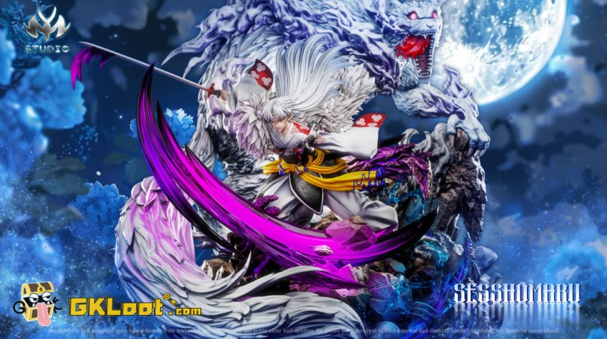 Mu Yao Studio 1/6 Inuyasha Sesshoumaru Statue - View 2 Mu Yao Studio 1/6 Inuyasha Sesshoumaru Statue - View 2
