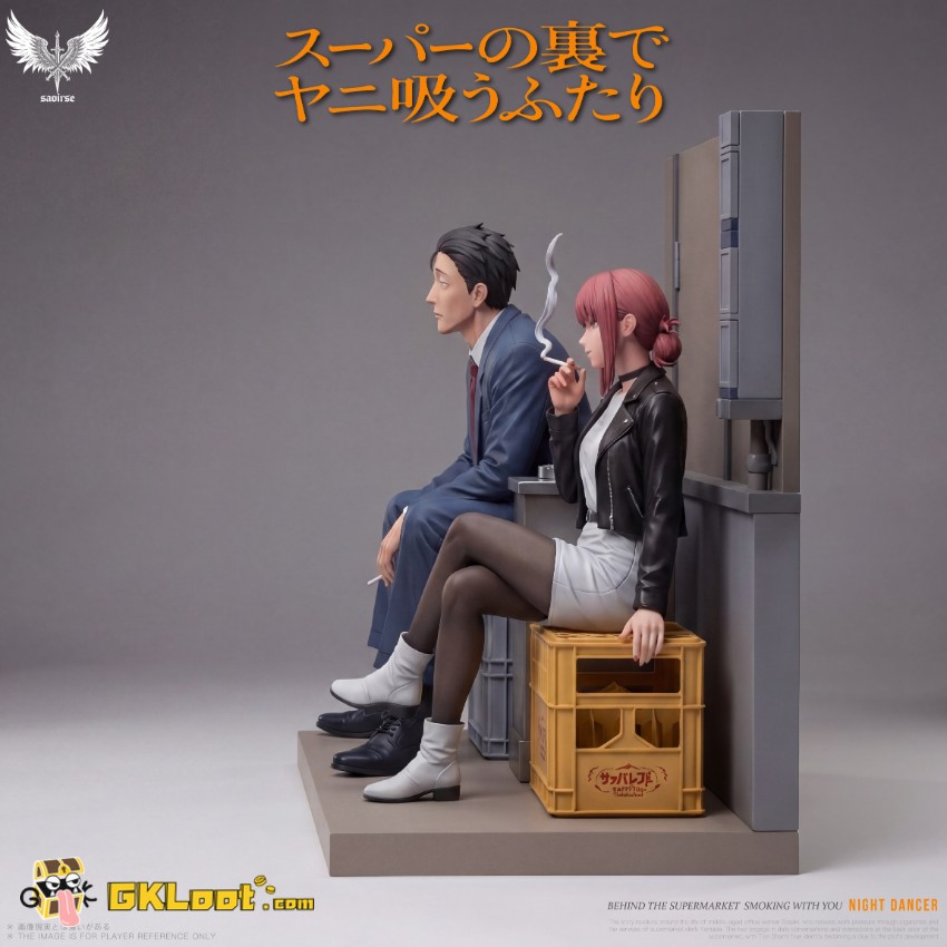Saoirse Studio 1/6 Smoking Behind the Supermarket with You Sasaki & Yamada Statue - View 5 Saoirse Studio 1/6 Smoking Behind the Supermarket with You Sasaki & Yamada Statue - View 5