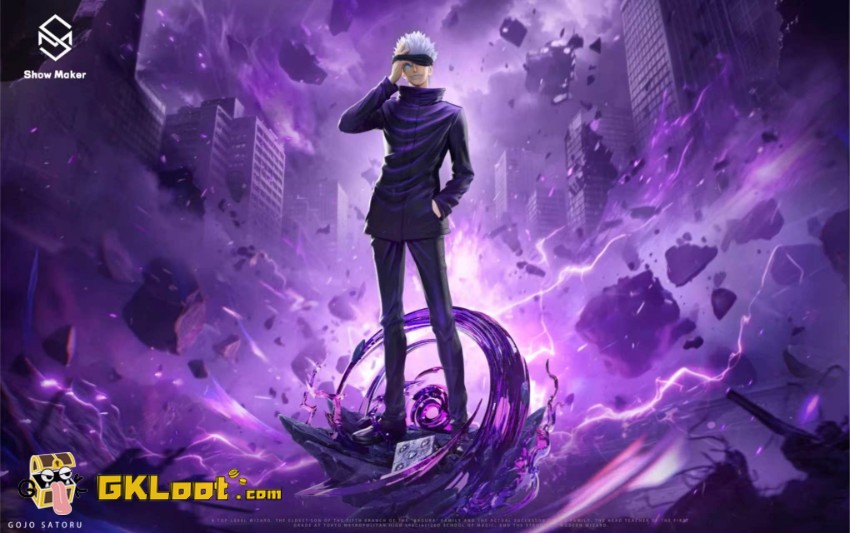 ShowMaker Studio 1/6 Jujutsu Kaisen Satoru Gojo Statue - View 2 ShowMaker Studio 1/6 Jujutsu Kaisen Satoru Gojo Statue - View 2