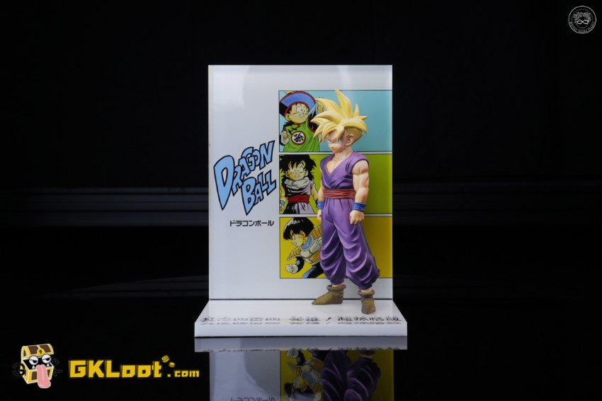 Winter Jujube Studio Dragon Ball Z Son Gohan Statue - View 2 Winter Jujube Studio Dragon Ball Z Son Gohan Statue - View 2