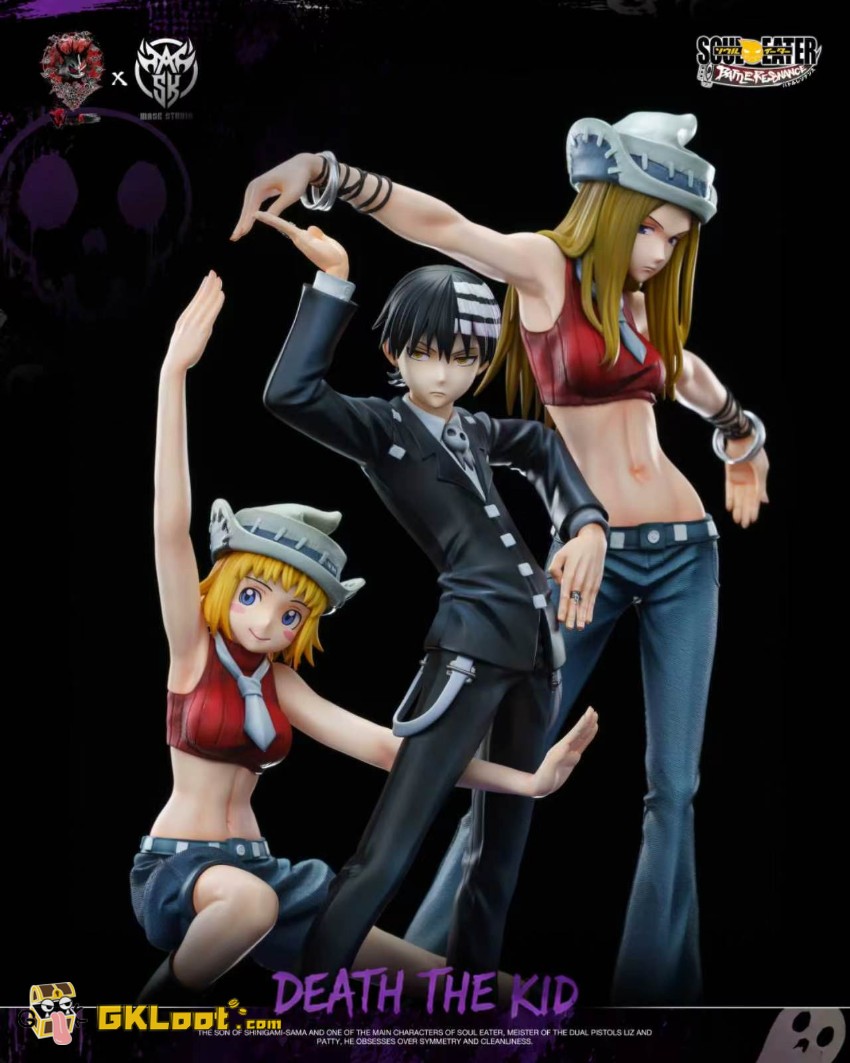 Weara A Design & Mask Studio 1/6 Soul Eater Death the kid Staue - View 10 Weara A Design & Mask Studio 1/6 Soul Eater Death the kid Staue - View 10