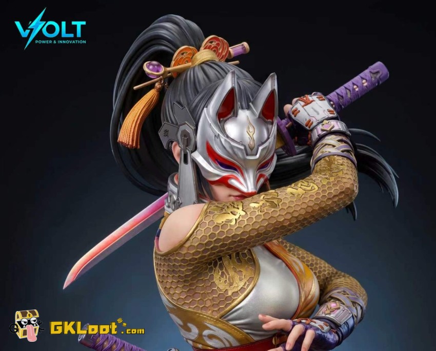 VOLT Studio 1/6 Tekken Kunimitsu Statue - View 3 VOLT Studio 1/6 Tekken Kunimitsu Statue - View 3