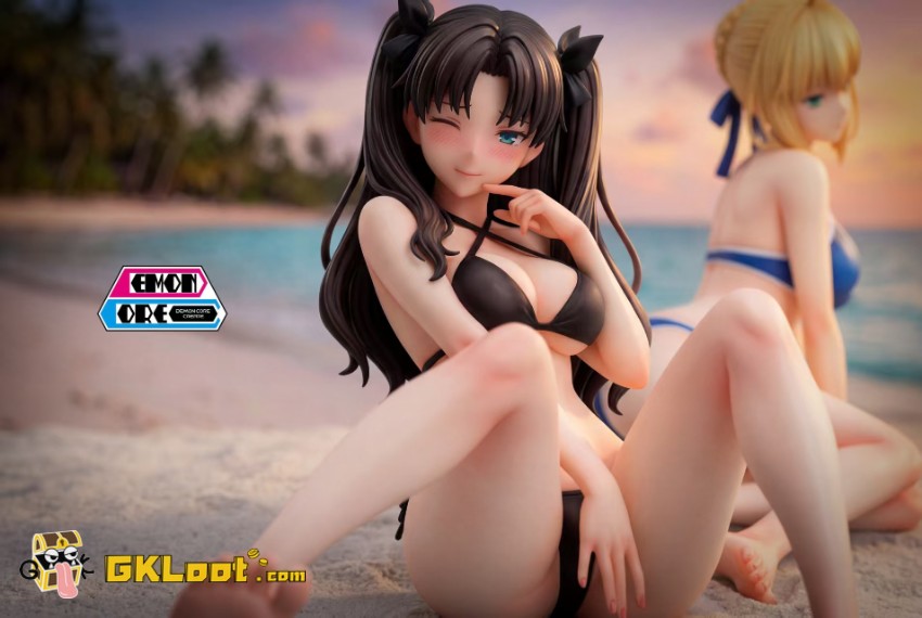 Demon Core Studio 1/6 Fate Tohsaka Rin & Saber Artoria Pendragon Statue - View 4 Demon Core Studio 1/6 Fate Tohsaka Rin & Saber Artoria Pendragon Statue - View 4