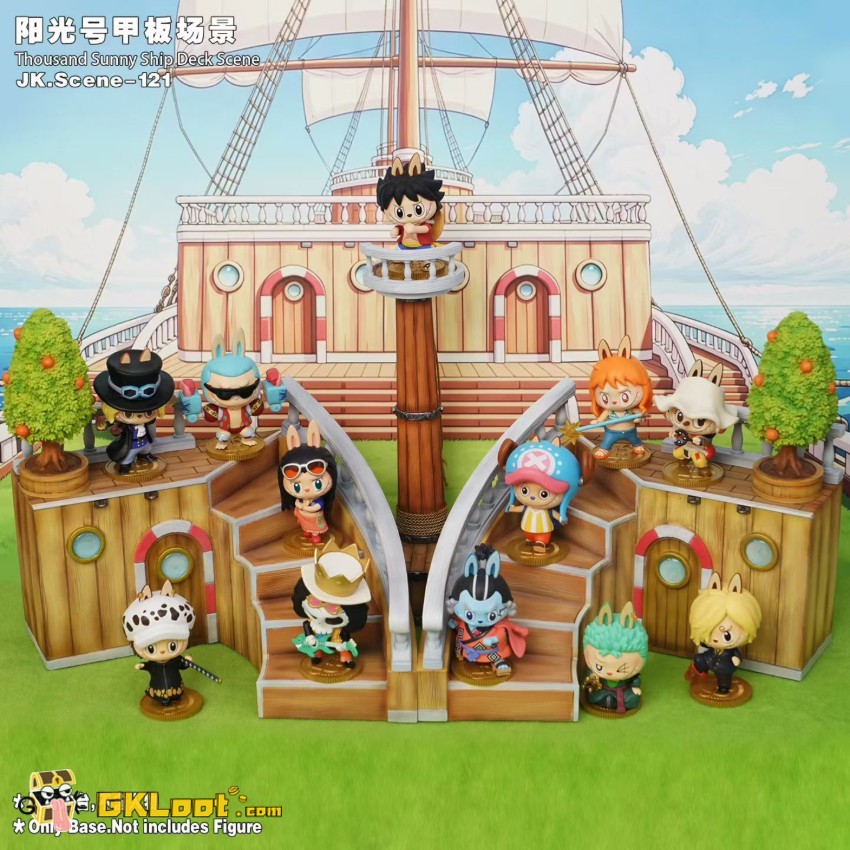JacksDo Studio Thousand Sunny Ship Deck Scene of One Piece - View 7 JacksDo Studio Thousand Sunny Ship Deck Scene of One Piece - View 7