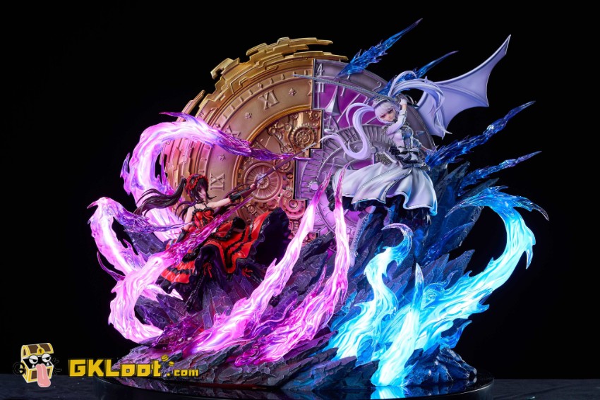 Imagination Studio 1/6 Date A Live Tokisaki Kurumi VS Queen Statue w/ LED - View 8 Imagination Studio 1/6 Date A Live Tokisaki Kurumi VS Queen Statue w/ LED - View 8