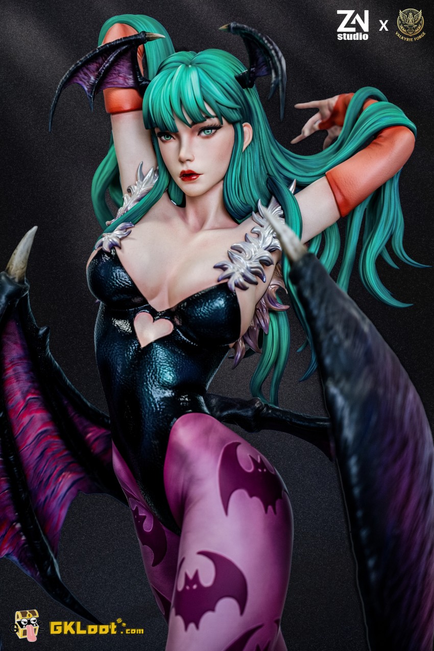 ZN Studio & Valkyrie Forge Studio 1/3 Darkstalkers Morrigan Aensland Statue - View 1 ZN Studio & Valkyrie Forge Studio 1/3 Darkstalkers Morrigan Aensland Statue - View 1