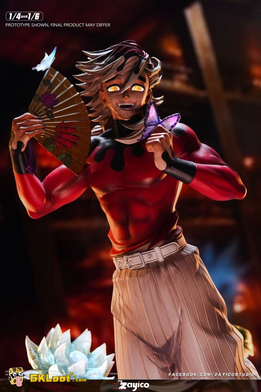 Zayico Studio Demon Slayer Douma Statue w/ LED - View 13 Zayico Studio Demon Slayer Douma Statue w/ LED - View 13