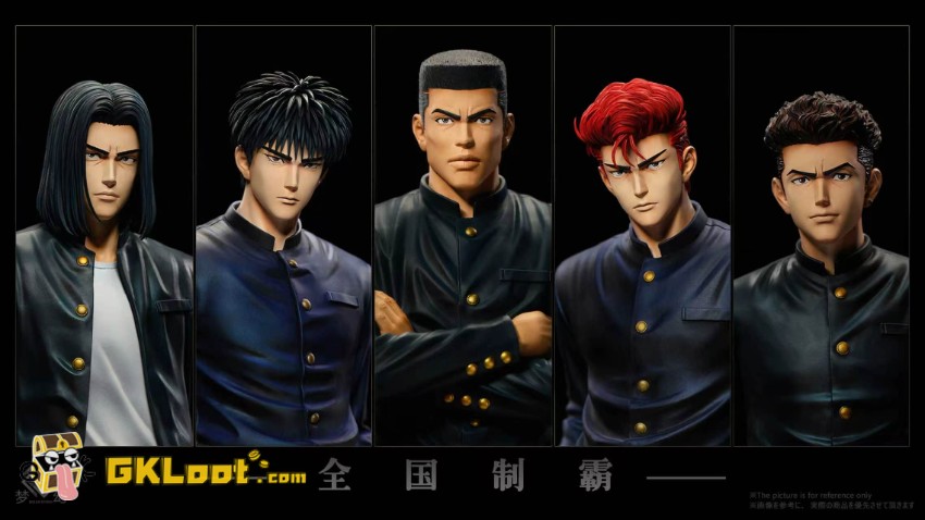 Dream Studio 1/6 Slam Dunk The Five Tigers of Shohoku Statue - View 2 Dream Studio 1/6 Slam Dunk The Five Tigers of Shohoku Statue - View 2