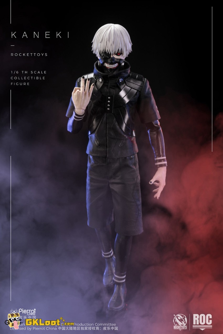 ROCKETTOYS Studio 1/6 Tokyo Ghoul Licensed Kaneki Ken Action Figure - View 3 ROCKETTOYS Studio 1/6 Tokyo Ghoul Licensed Kaneki Ken Action Figure - View 3