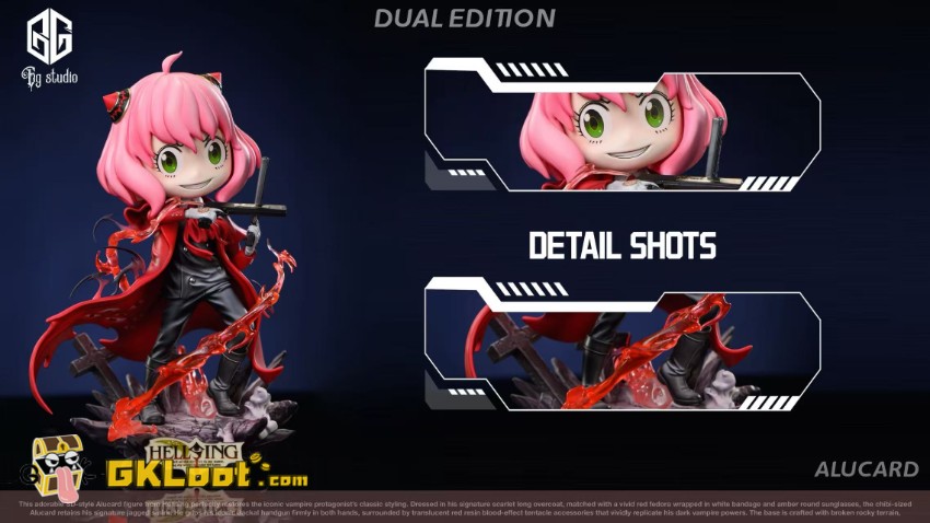 BG Studio Spy × Family Anya Forger Statue - View 5 BG Studio Spy × Family Anya Forger Statue - View 5