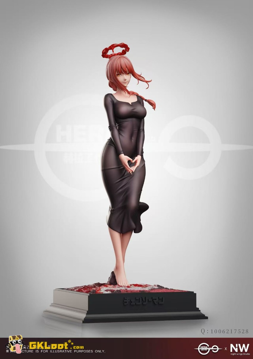 Night Wing & Hera Studio Chainsaw Man Makima Statue - View 6 Night Wing & Hera Studio Chainsaw Man Makima Statue - View 6