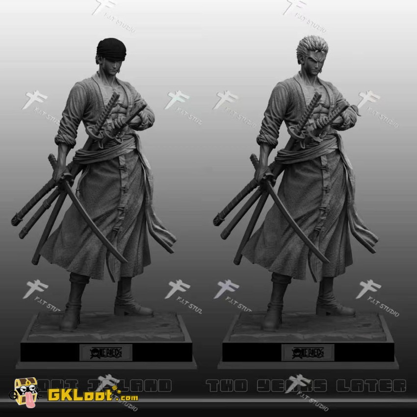 Fit Studio One Piece Roronoa Zoro Statue - View 1 Fit Studio One Piece Roronoa Zoro Statue - View 1