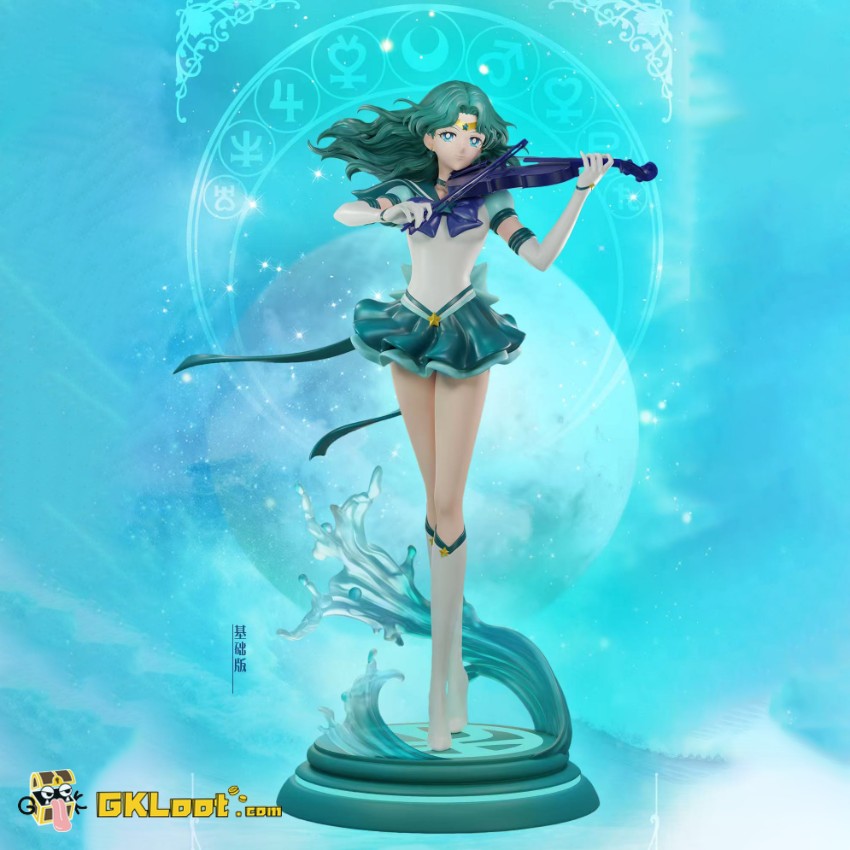 How Cute Studio 1/6 Sailor Moon Kaiou Michiru Statue - View 1 How Cute Studio 1/6 Sailor Moon Kaiou Michiru Statue - View 1