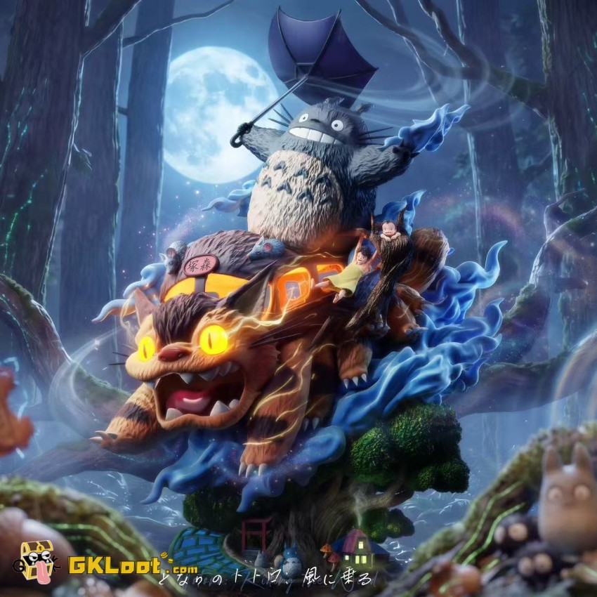 Seven Studio My Neighbor Totoro Totoro Statue w/ LED - View 1 Seven Studio My Neighbor Totoro Totoro Statue w/ LED - View 1