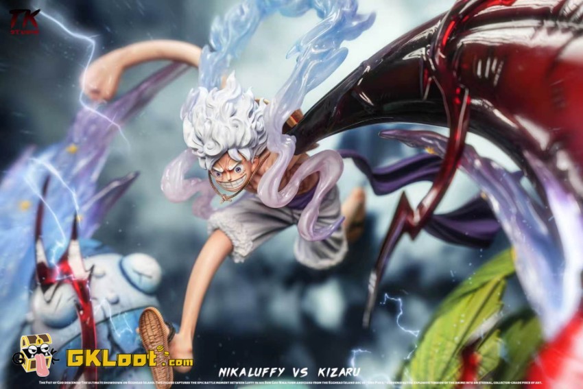 TK Studio One Piece Nika Luffy VS Borsalino Statue - View 8 TK Studio One Piece Nika Luffy VS Borsalino Statue - View 8