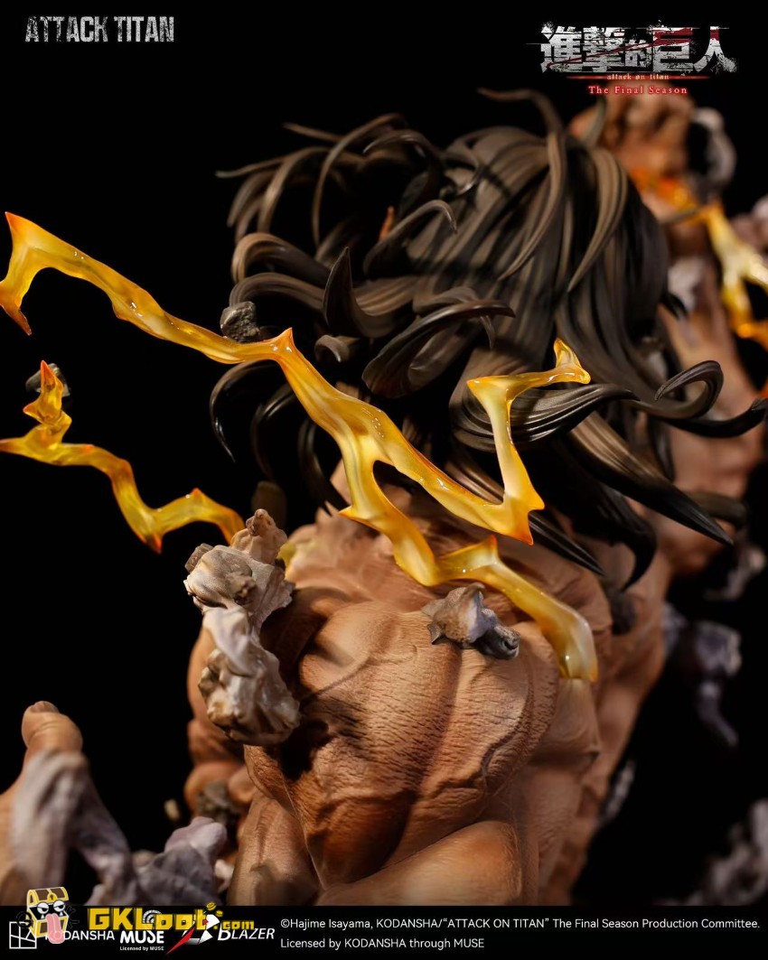 Blazer Studio Attack on Titan Eren Jaeger Bust Statue - View 15 Blazer Studio Attack on Titan Eren Jaeger Bust Statue - View 15