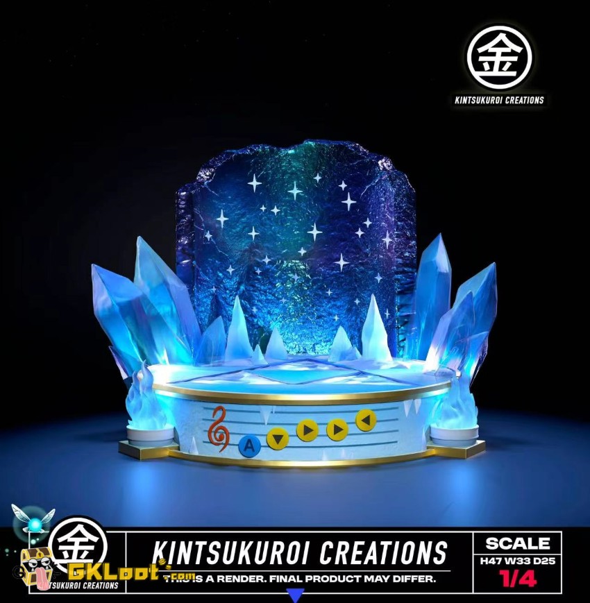 Kintsukuroi Creations Studio 1/4 The Legend of Zelda Link & Sheik Statue w/ LED - View 7 Kintsukuroi Creations Studio 1/4 The Legend of Zelda Link & Sheik Statue w/ LED - View 7