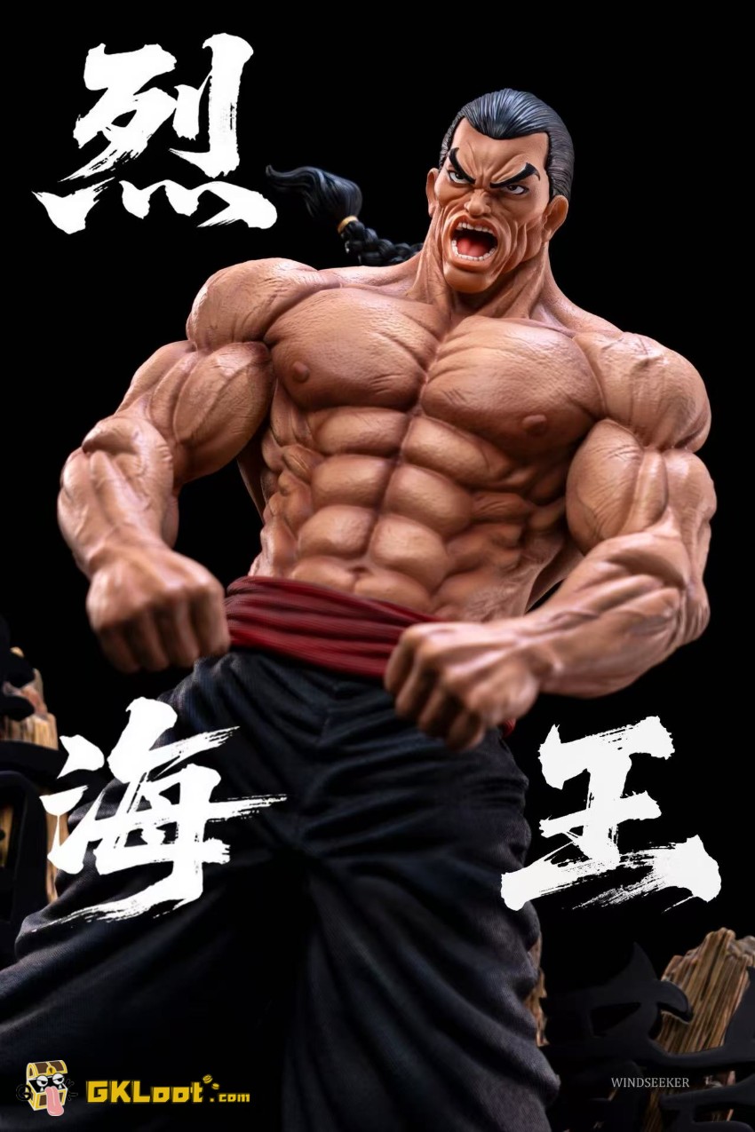 Windseeker Studio Baki the Grappler Retsu Kaioh Statue - View 9 Windseeker Studio Baki the Grappler Retsu Kaioh Statue - View 9