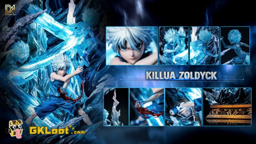 Dreammade Studio 1/6 Hunter × Hunter Killua Zoldyck Statue - View 8 Dreammade Studio 1/6 Hunter × Hunter Killua Zoldyck Statue - View 8