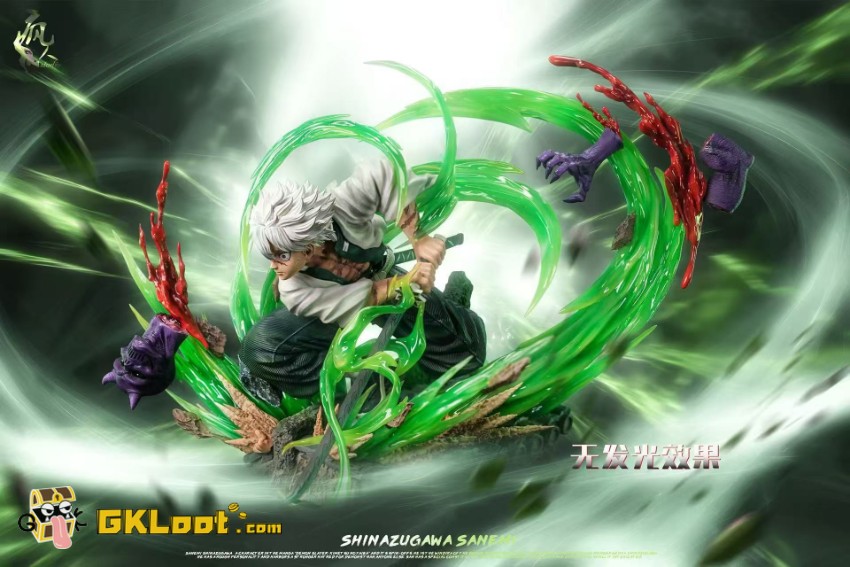 Madman Studio 1/6 Demon Slayer: Kimetsu no Yaiba - Sanemi Shinazugawa Statue w/ LED - View 1 Madman Studio 1/6 Demon Slayer: Kimetsu no Yaiba - Sanemi Shinazugawa Statue w/ LED - View 1