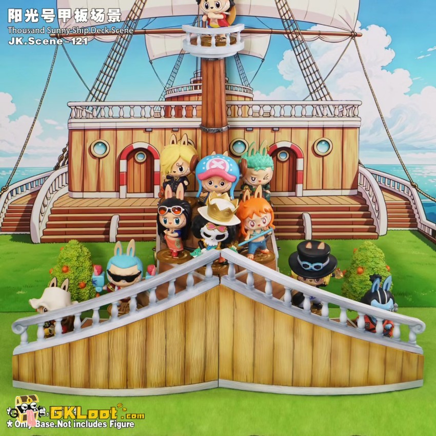 JacksDo Studio Thousand Sunny Ship Deck Scene of One Piece - View 5 JacksDo Studio Thousand Sunny Ship Deck Scene of One Piece - View 5