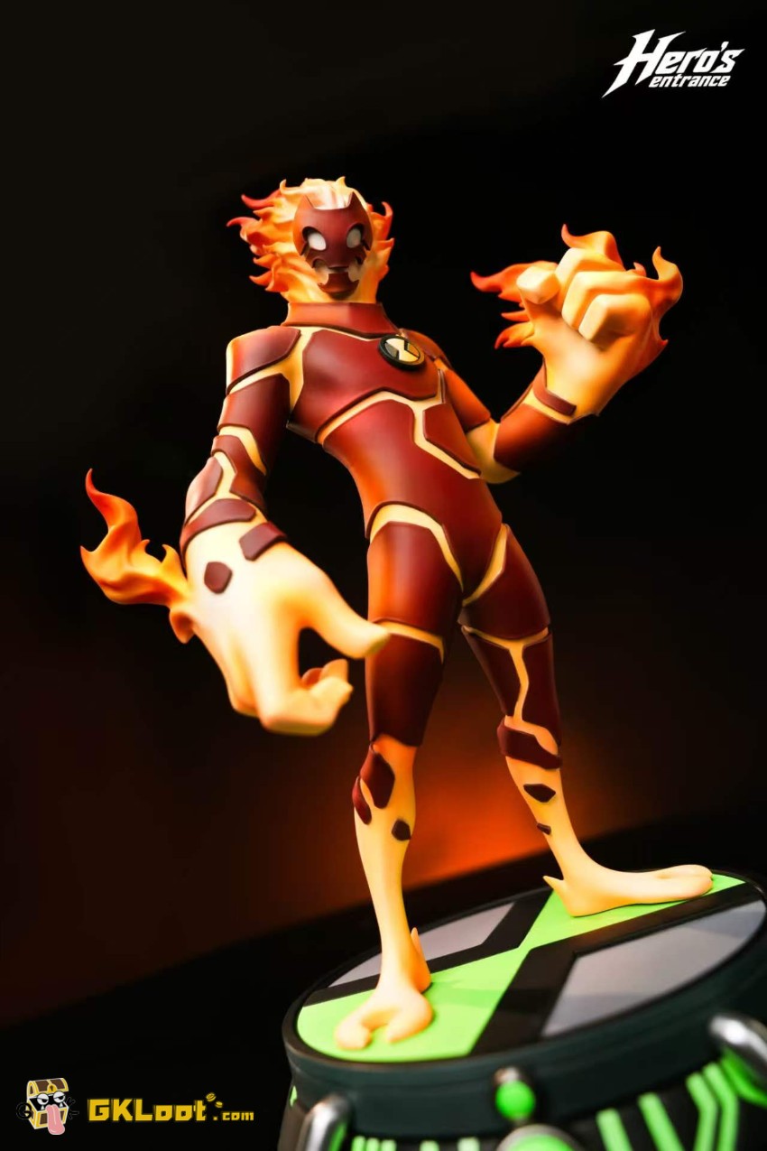 Hero's Entrance Studio Heatblast Statue - View 5 Hero's Entrance Studio Heatblast Statue - View 5