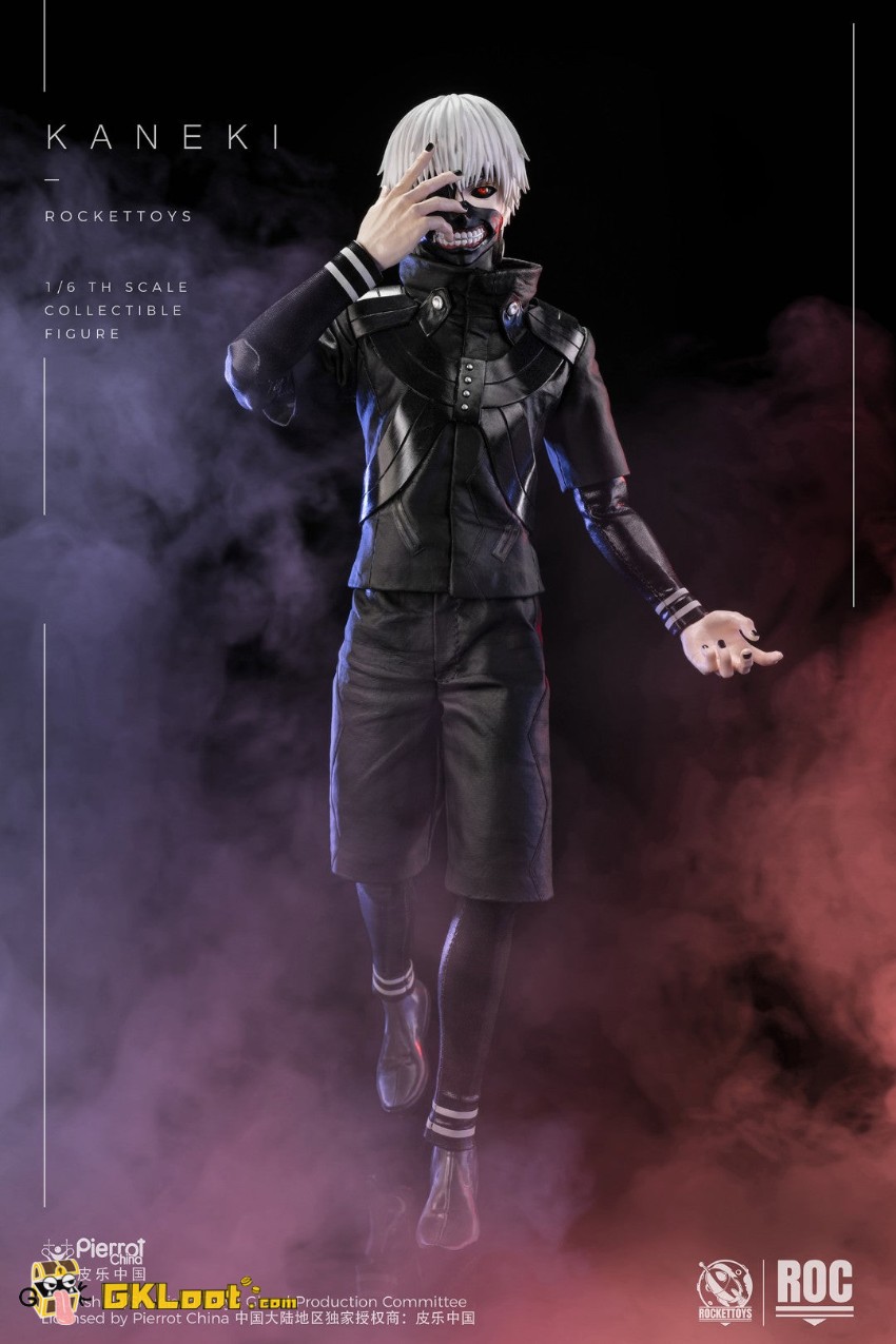ROCKETTOYS Studio 1/6 Tokyo Ghoul Licensed Kaneki Ken Action Figure - View 2 ROCKETTOYS Studio 1/6 Tokyo Ghoul Licensed Kaneki Ken Action Figure - View 2
