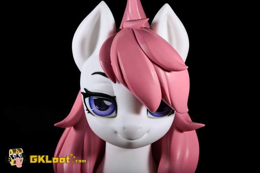Spirit Demon Studio Original White Pony Statue - View 5 Spirit Demon Studio Original White Pony Statue - View 5