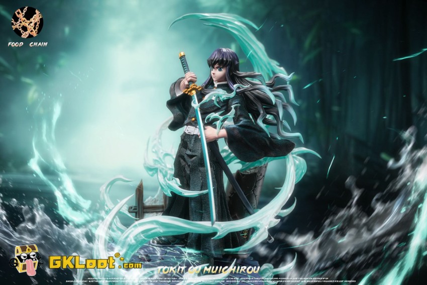 Food Chain Studio 1/6 Demon Slayer Tokitou Muichirou Statue w/ LED - View 8 Food Chain Studio 1/6 Demon Slayer Tokitou Muichirou Statue w/ LED - View 8