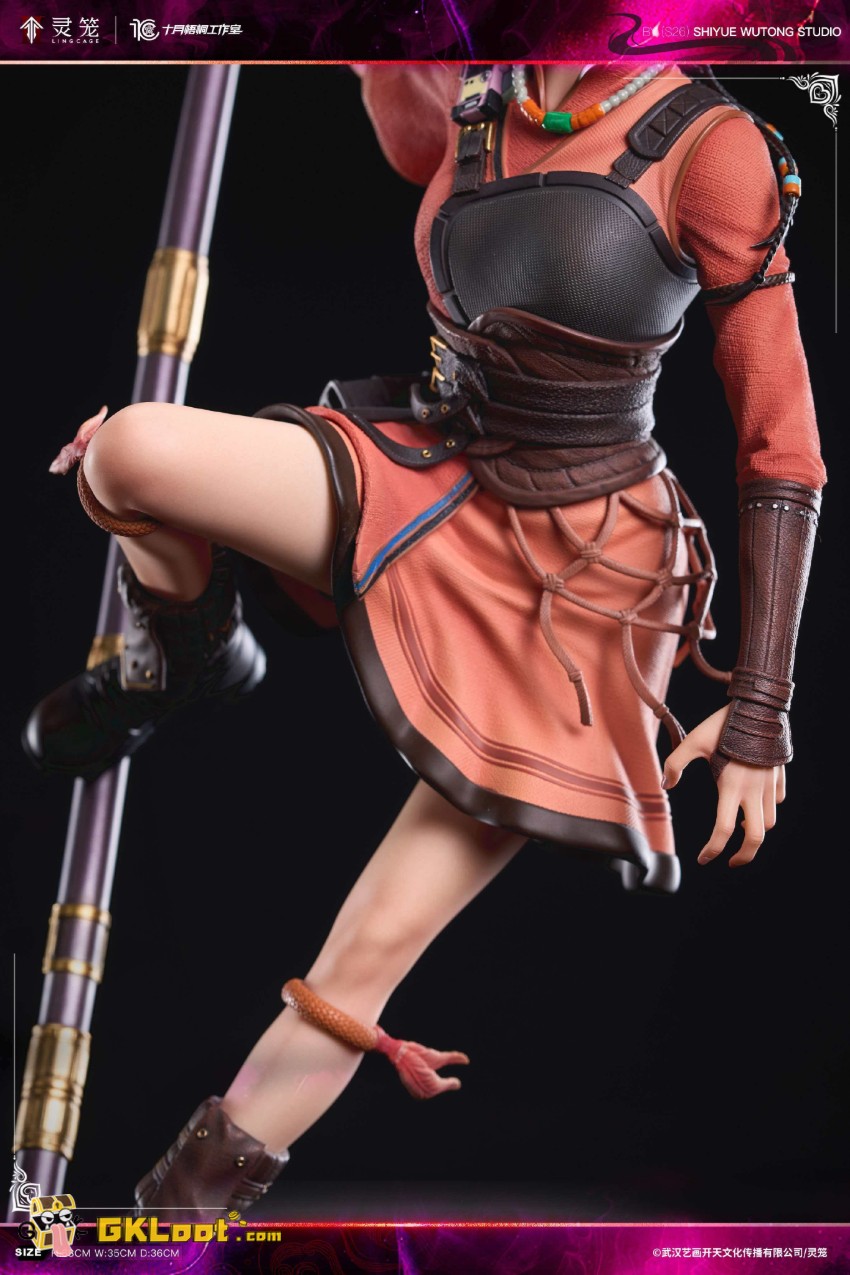Shi Yue Wu Tong Studio 1/4 Incarnation Licensed Ulan Maiduo Statue - View 6 Shi Yue Wu Tong Studio 1/4 Incarnation Licensed Ulan Maiduo Statue - View 6