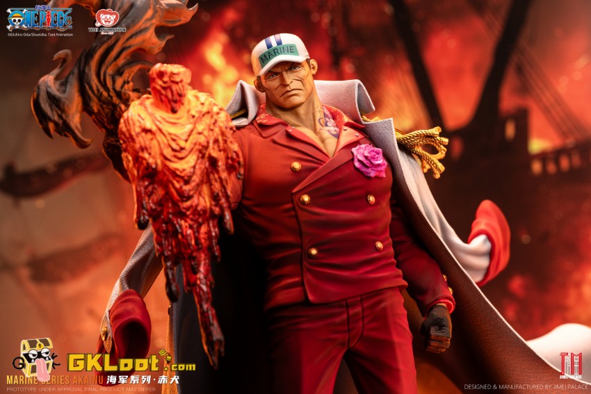 Toei Animation Studio 1/6 One Piece Licensed Sakazuki Statue - View 6 Toei Animation Studio 1/6 One Piece Licensed Sakazuki Statue - View 6