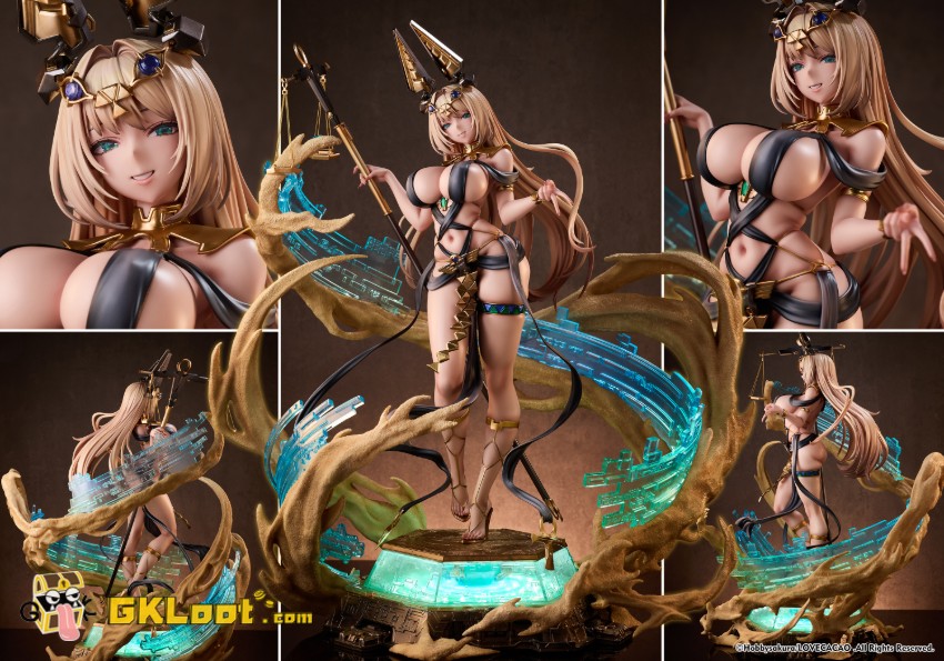 Skin & Hobbysakura Studio 1/4 Original Pharaoh Girl Statue w/ LED - View 5 Skin & Hobbysakura Studio 1/4 Original Pharaoh Girl Statue w/ LED - View 5