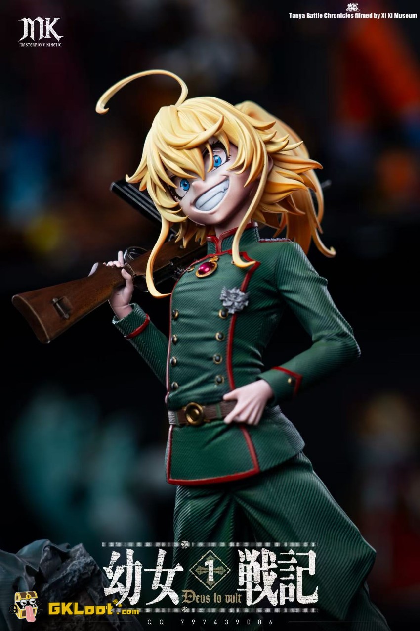 Masterpiece Kinetic Studio 1/4 Saga of Tanya the Evil Tanya von Degurechaff Statue - View 8 Masterpiece Kinetic Studio 1/4 Saga of Tanya the Evil Tanya von Degurechaff Statue - View 8