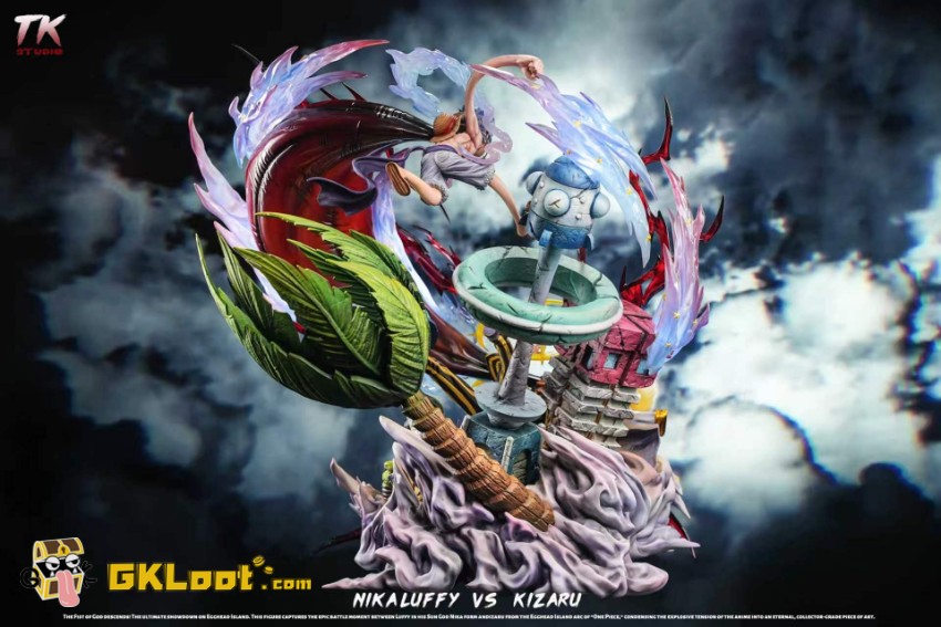 TK Studio One Piece Nika Luffy VS Borsalino Statue - View 9 TK Studio One Piece Nika Luffy VS Borsalino Statue - View 9