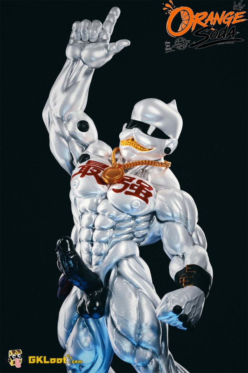 Orange Soda Studio Digimon Metal Etemon Statue w/ LED - View 3 Orange Soda Studio Digimon Metal Etemon Statue w/ LED - View 3