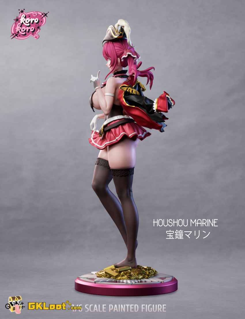 Koro Koro Studio VTuber Houshou Marine Statue - View 4 Koro Koro Studio VTuber Houshou Marine Statue - View 4