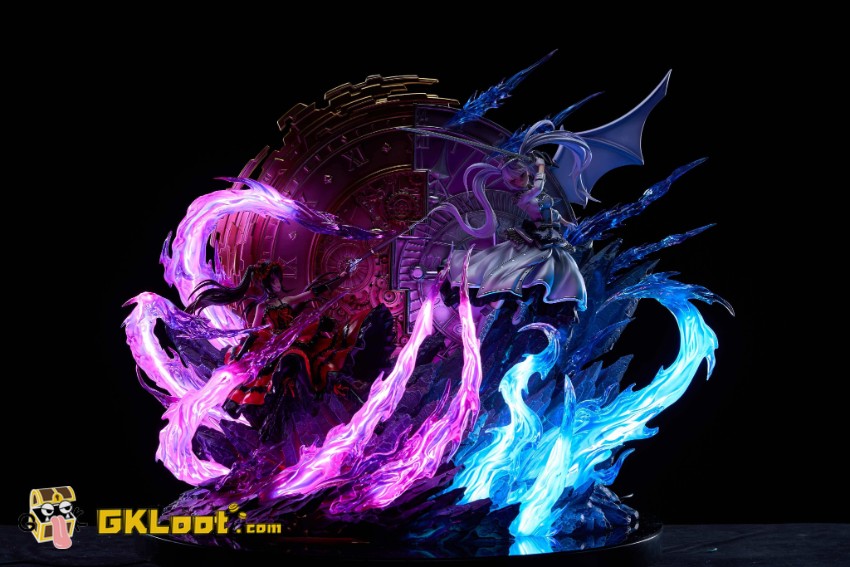 Imagination Studio 1/6 Date A Live Tokisaki Kurumi VS Queen Statue w/ LED - View 7 Imagination Studio 1/6 Date A Live Tokisaki Kurumi VS Queen Statue w/ LED - View 7