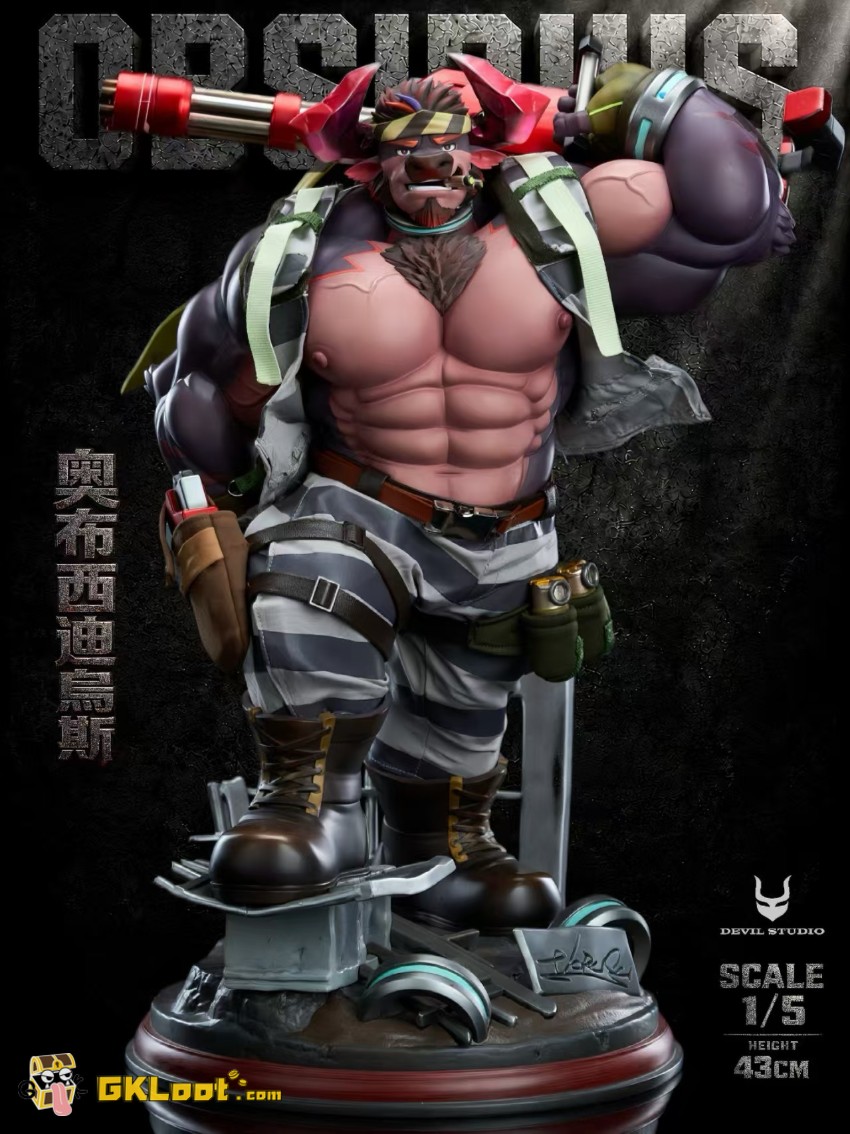Devil Studio 1/5 Live A Hero Obsidius Statue - View 2 Devil Studio 1/5 Live A Hero Obsidius Statue - View 2