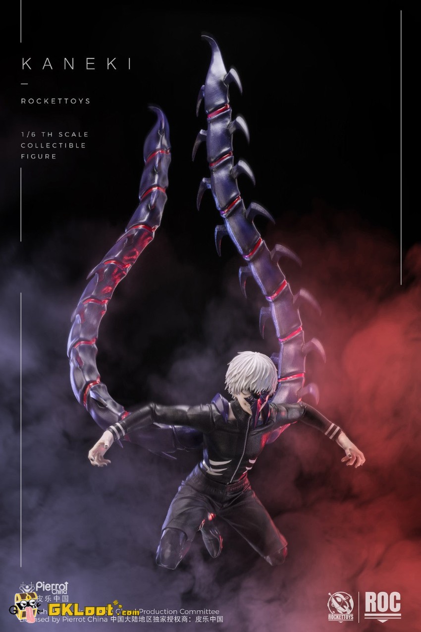 ROCKETTOYS Studio 1/6 Tokyo Ghoul Licensed Kaneki Ken Action Figure - View 13 ROCKETTOYS Studio 1/6 Tokyo Ghoul Licensed Kaneki Ken Action Figure - View 13