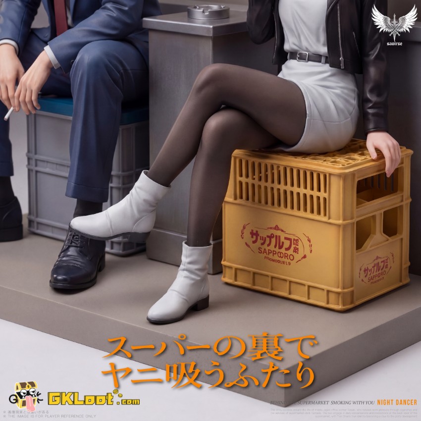 Saoirse Studio 1/6 Smoking Behind the Supermarket with You Sasaki & Yamada Statue - View 4 Saoirse Studio 1/6 Smoking Behind the Supermarket with You Sasaki & Yamada Statue - View 4