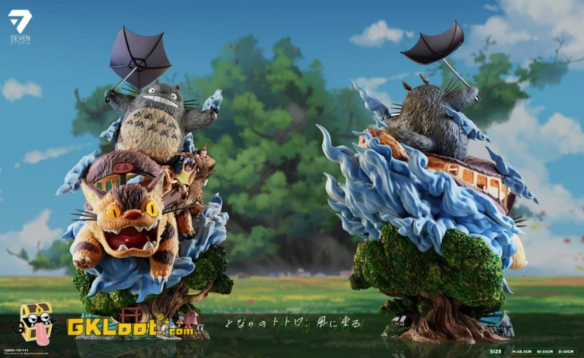 Seven Studio My Neighbor Totoro Totoro Statue w/ LED - View 4 Seven Studio My Neighbor Totoro Totoro Statue w/ LED - View 4