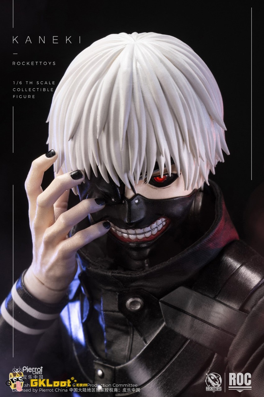 ROCKETTOYS Studio 1/6 Tokyo Ghoul Licensed Kaneki Ken Action Figure - View 8 ROCKETTOYS Studio 1/6 Tokyo Ghoul Licensed Kaneki Ken Action Figure - View 8