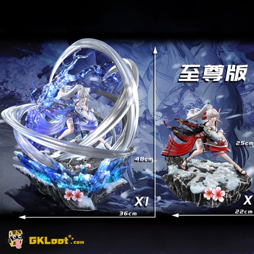 HANI Studio 1/6 Wuthering Waves Hiyuki Statue w/ LED - View 1 HANI Studio 1/6 Wuthering Waves Hiyuki Statue w/ LED - View 1