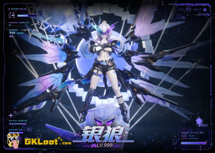 Miracle Workshop Studio 1/6 Honkai: Star Rail Silver Wolf Statue - View 4 Miracle Workshop Studio 1/6 Honkai: Star Rail Silver Wolf Statue - View 4