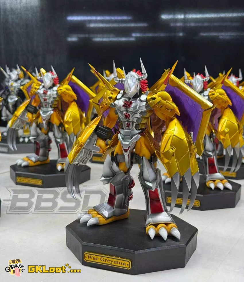 BBSD Studio Digital Monster Greymon Statue - View 2 BBSD Studio Digital Monster Greymon Statue - View 2